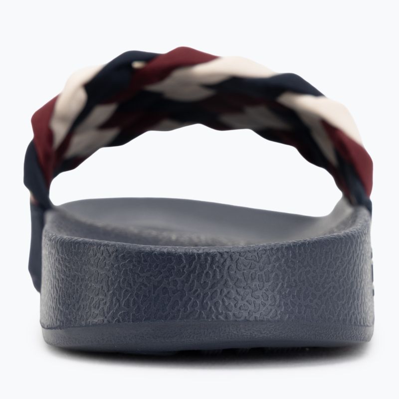 Klapki damskie Tommy Hilfiger Braided Pool rwb 6
