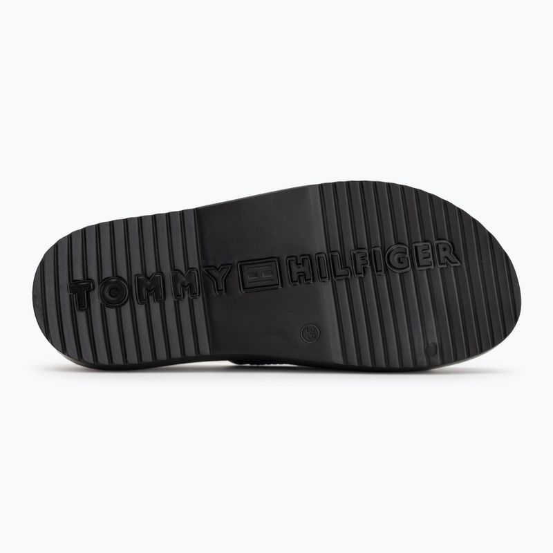 Klapki damskie Tommy Hilfiger Light Double Strap black 4