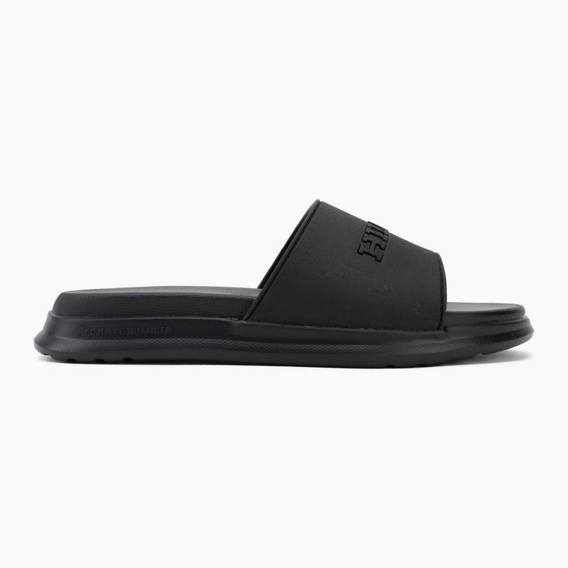 Klapki męskie Tommy Hilfiger Dual Density black 2