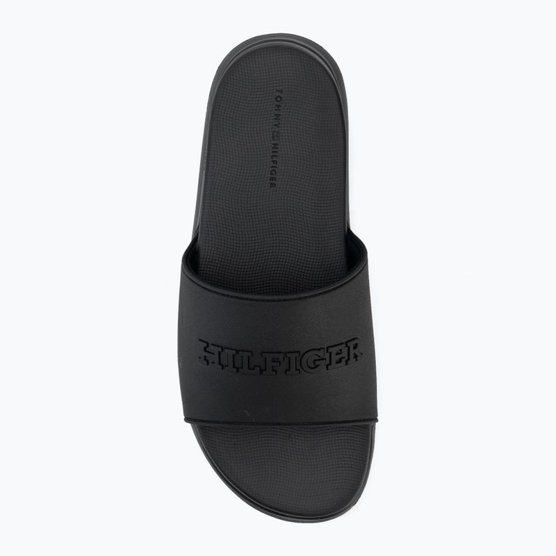 Klapki męskie Tommy Hilfiger Dual Density black 5