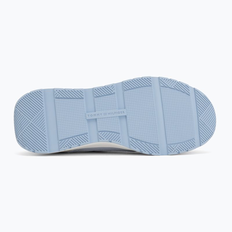 Buty damskie Tommy Hilfiger Mix Material Runner brezzy blue/ecru 4
