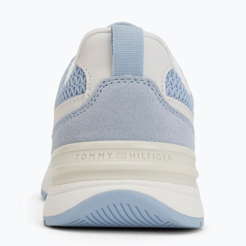 Buty damskie Tommy Hilfiger Mix Material Runner brezzy blue/ecru 6