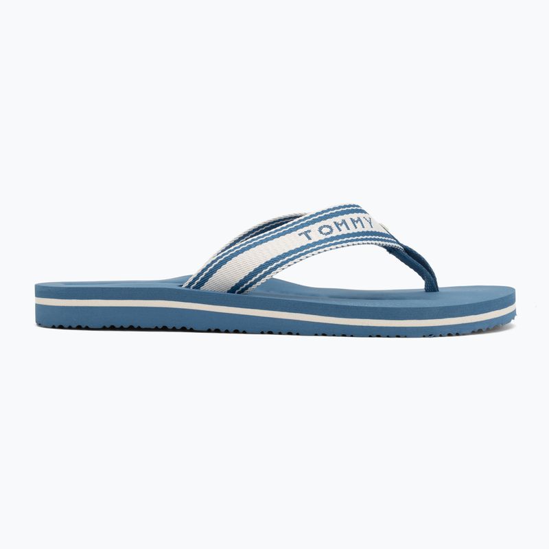 Japonki damskie Tommy Hilfiger Webbing Summer Sandal cobalt steel 2