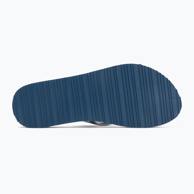 Japonki damskie Tommy Hilfiger Webbing Summer Sandal cobalt steel 4