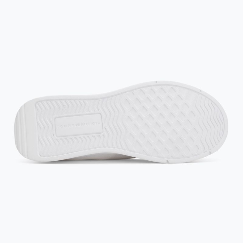 Buty męskie Tommy Hilfiger Lightweight Knitted Runner white 4