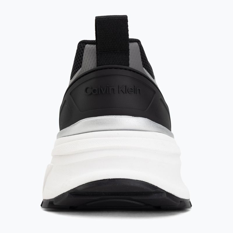Buty męskie Calvin Klein HM0HM02220 Hike Runner Stripe Mix Nylon Suede black/granite road 6