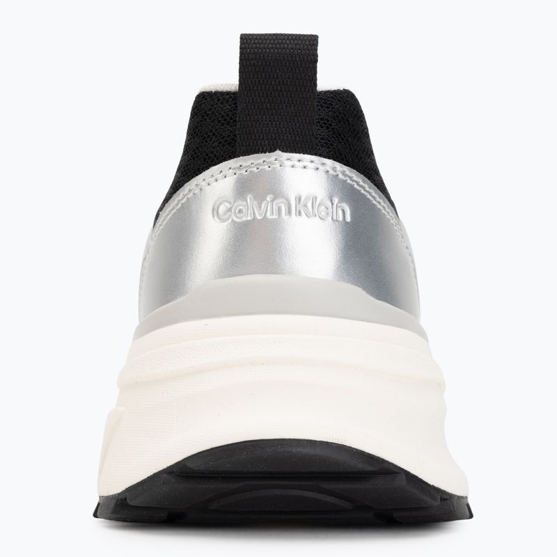 Buty męskie Calvin Klein HM0HM02341 Hike Runner Stripe Met Mix black/silver/light grey 6