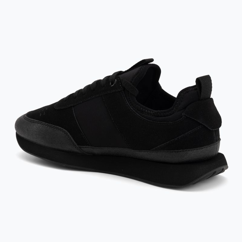 Buty męskie Calvin Klein HM0HM02305 Retro Runner Sock triple black 3
