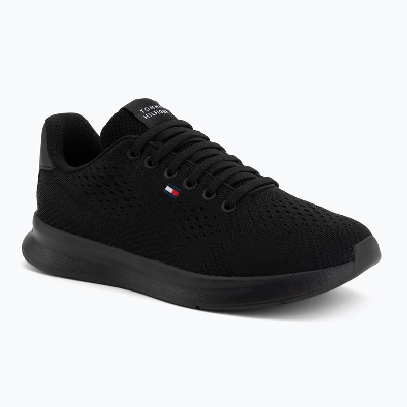 Buty męskie Tommy Hilfiger Lightweight Runner Knit black