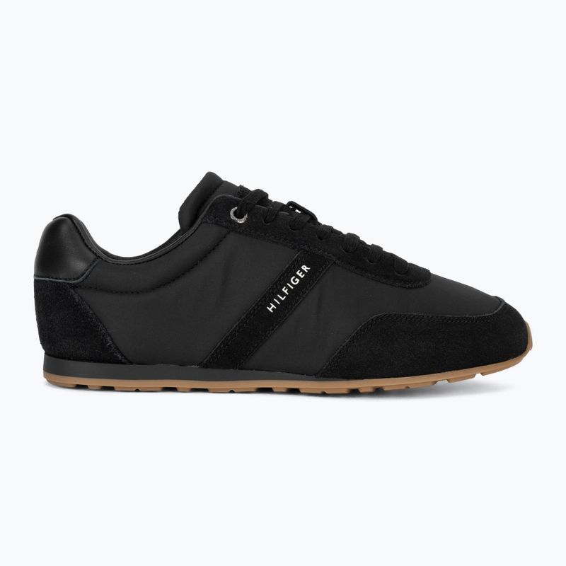 Buty męskie Tommy Hilfiger Low Run Icon Summer Mix black 2