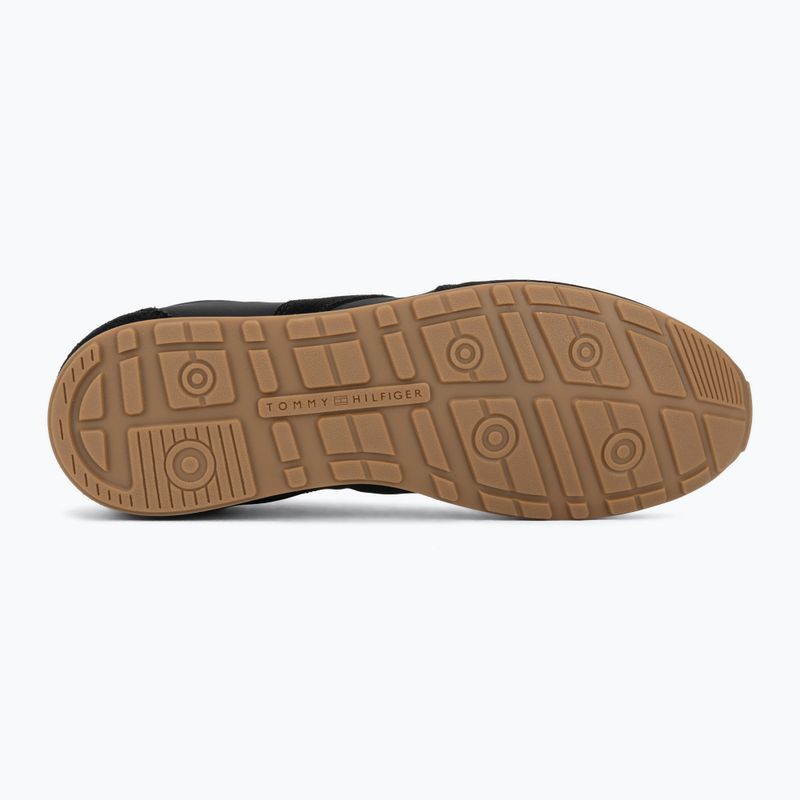 Buty męskie Tommy Hilfiger Low Run Icon Summer Mix black 4