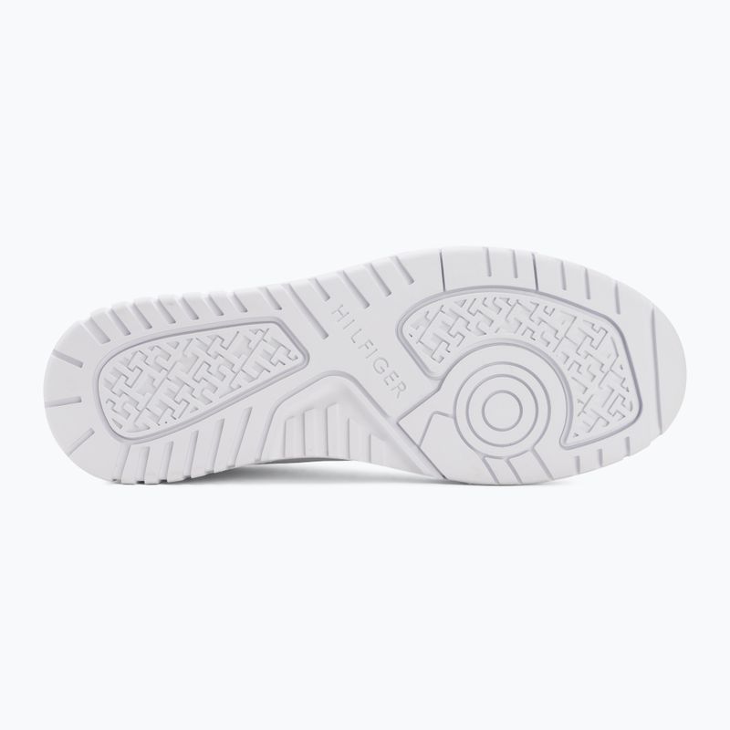Buty męskie Tommy Hilfiger Basket Core Leather white 4