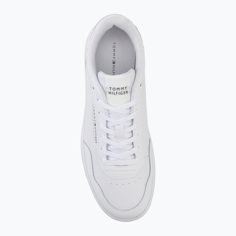 Buty męskie Tommy Hilfiger Basket Core Leather white 5