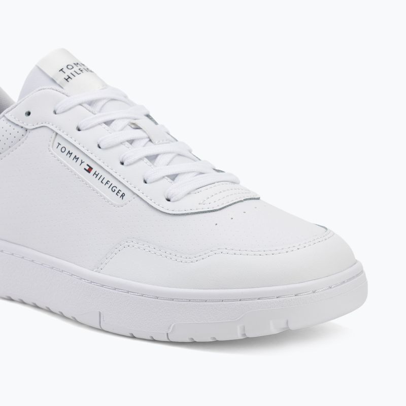 Buty męskie Tommy Hilfiger Basket Core Leather white 7