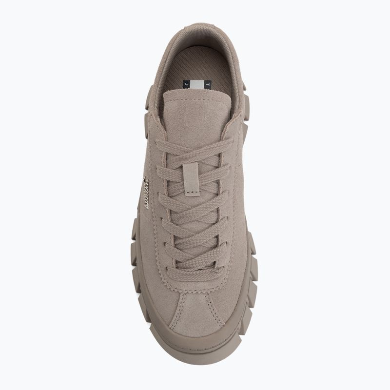 Buty damskie Tommy Hilfiger TJW Platform Sneaker Suede limeston dust 5