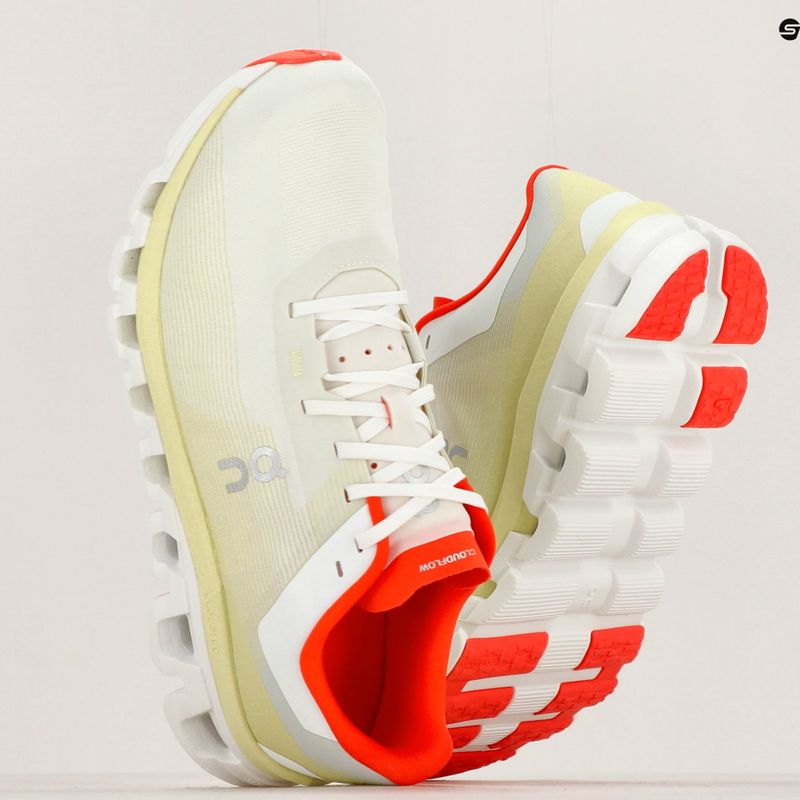 Buty do biegania męskie On Cloudflow 4 white/hay 11