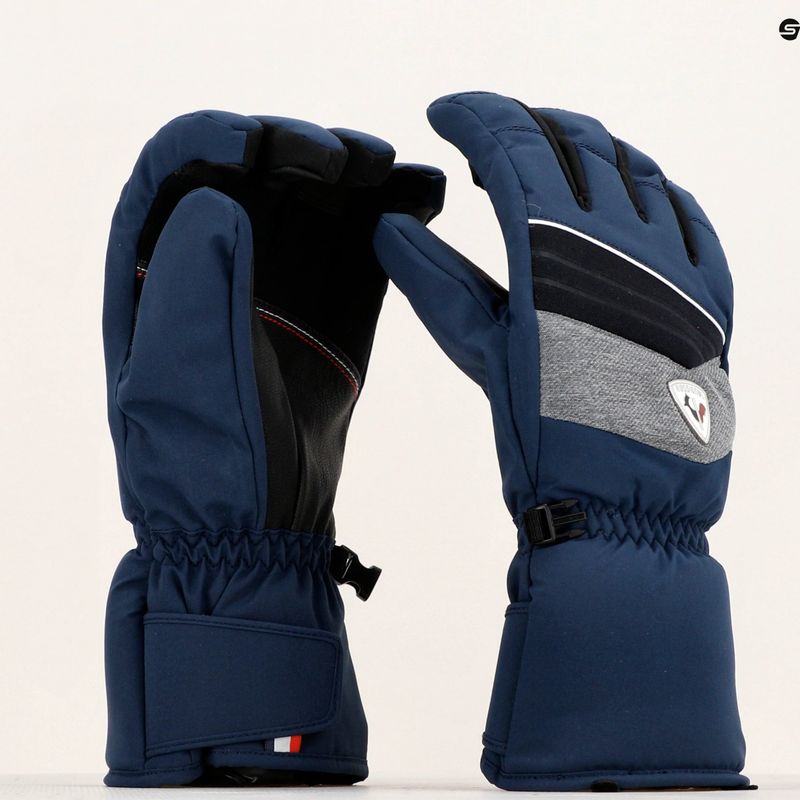 Rękawice narciarskie męskie Rossignol Legend Impr dark navy 4