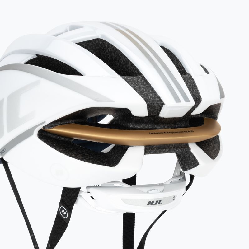 Kask rowerowy HJC Ibex 3 mt gl white/gold 8