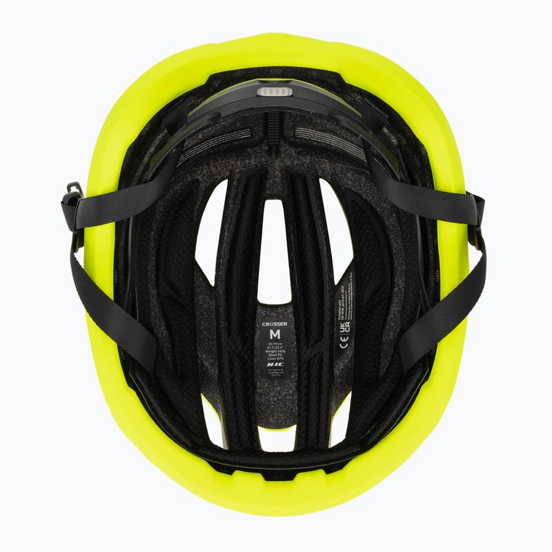 Kask rowerowy HJC Crosser neon yellow 5