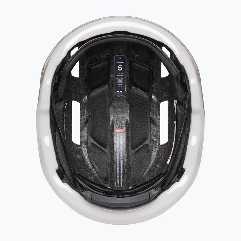 Kask rowerowy HJC Calido mt white/silver 11
