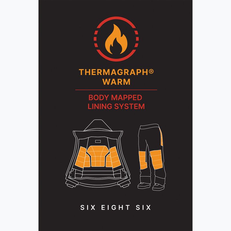 Spodnie snowboardowe męskie 686 Quantum Thermagraph sage 9