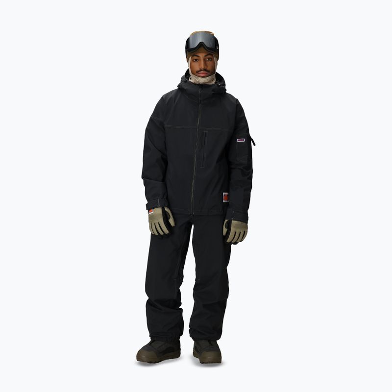 Spodnie snowboardowe męskie 686 Deconstructed Dojo black 2