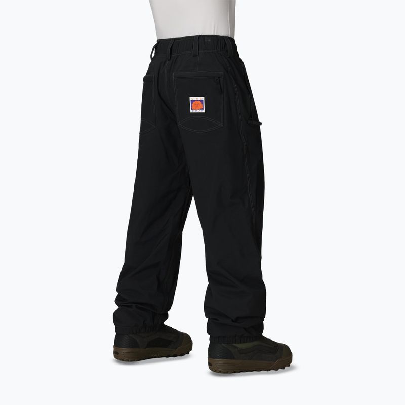 Spodnie snowboardowe męskie 686 Deconstructed Dojo black 3