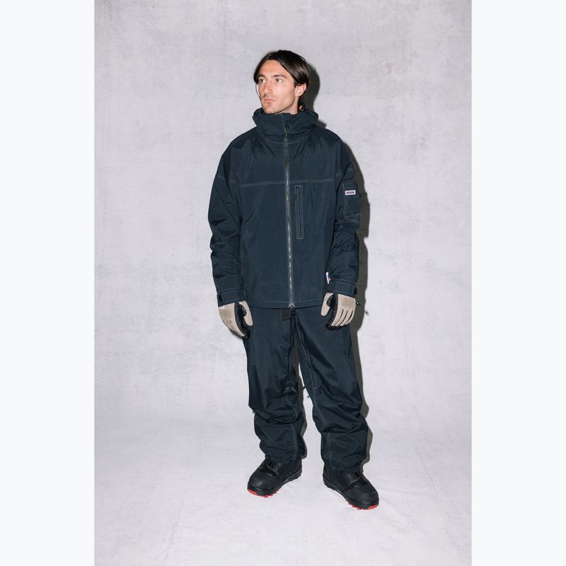 Spodnie snowboardowe męskie 686 Deconstructed Dojo black 9