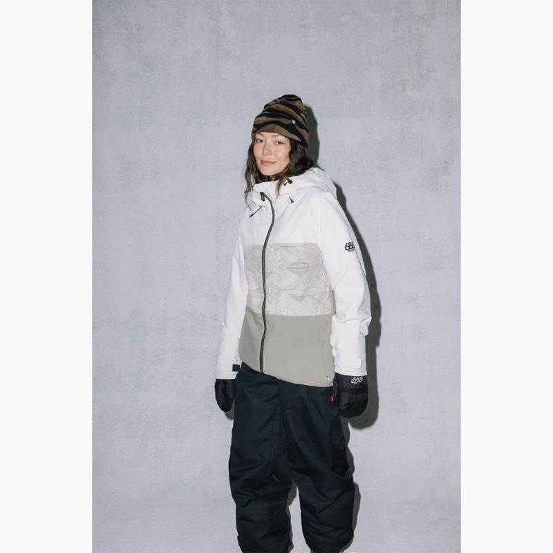Kurtka snowboardowa damska 686 Athena Insulated limestone colorblock 8