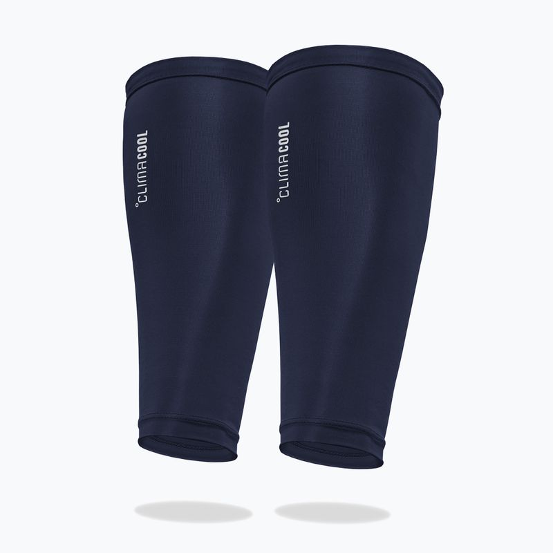 Opaski kompresyjne na łydki adidas Climacool Compression Calf Sleeves navy 2