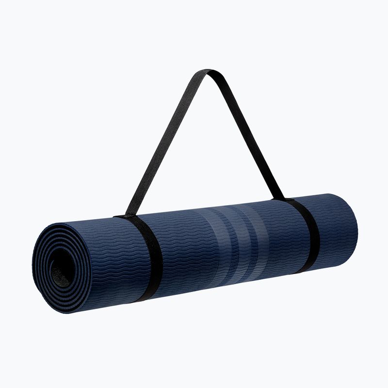 Mata do jogi adidas Double Sided Yoga dark blue 9