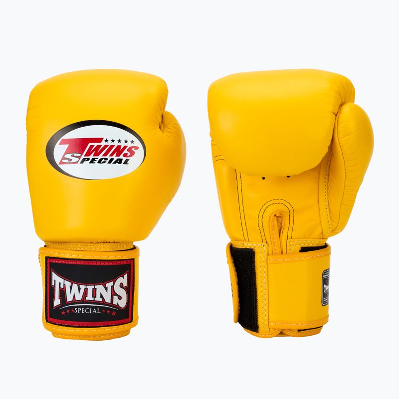Rękawice bokserskie Twins Special BGVL3 yellow 3