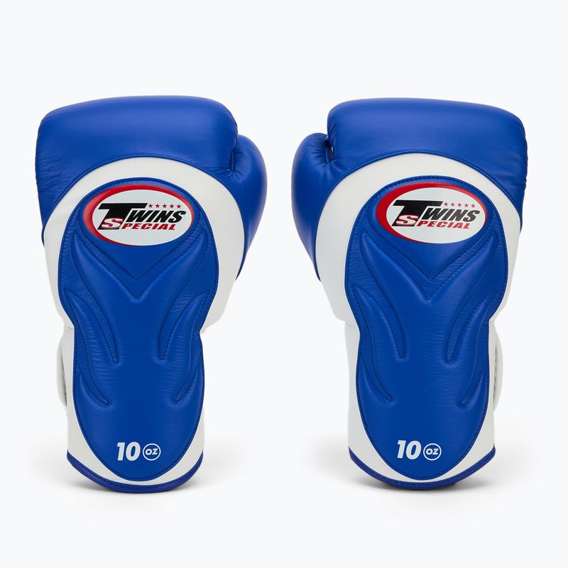 Rękawice bokserskie Twins Special BGVL6 white/blue