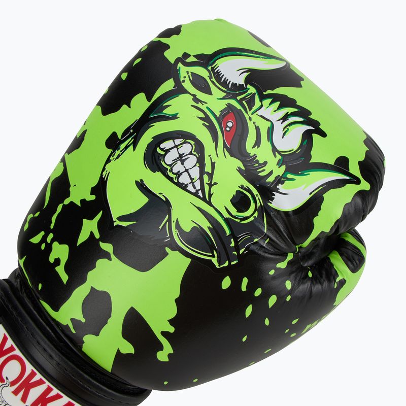 Rękawice bokserskie męskie YOKKAO Angry Bull black 5