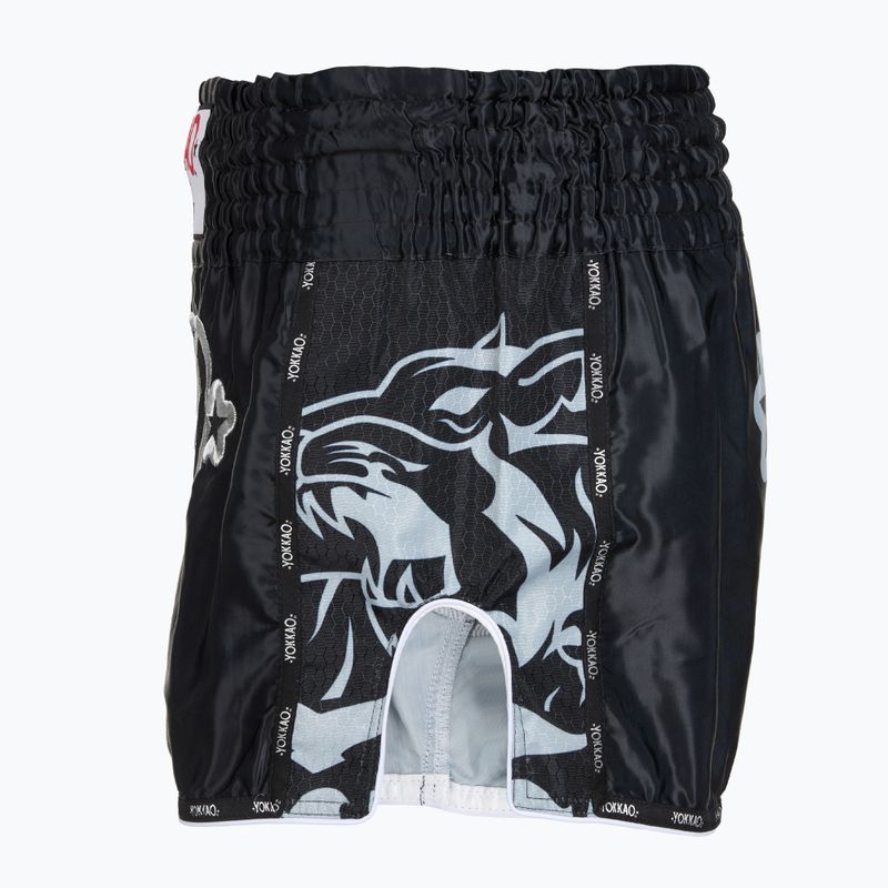 Spodenki treningowe meskie YOKKAO Original Muay Thai black 3