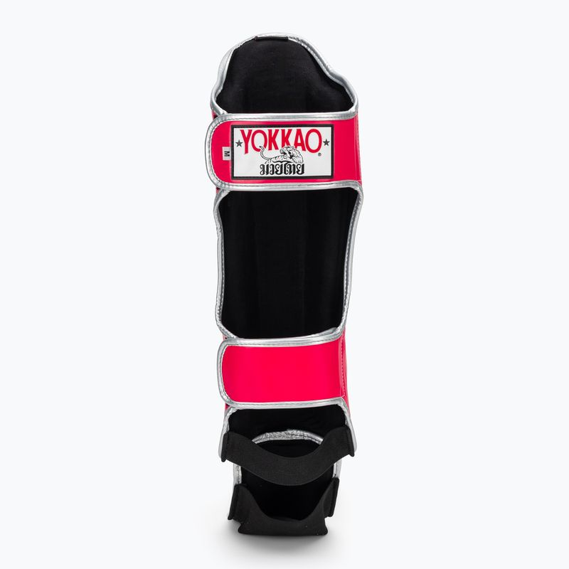 Ochraniacze piszczeli i stóp YOKKAO Original fuchsia 5