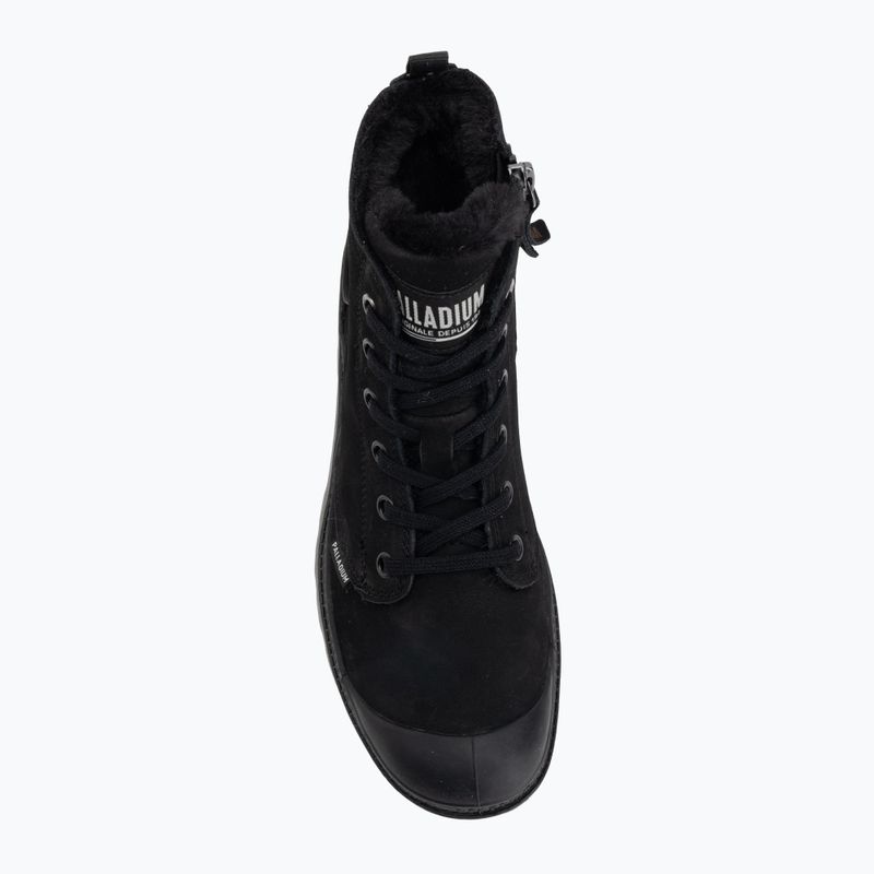 Buty damskie Palladium Pampa Hi Zip WL black/black 5