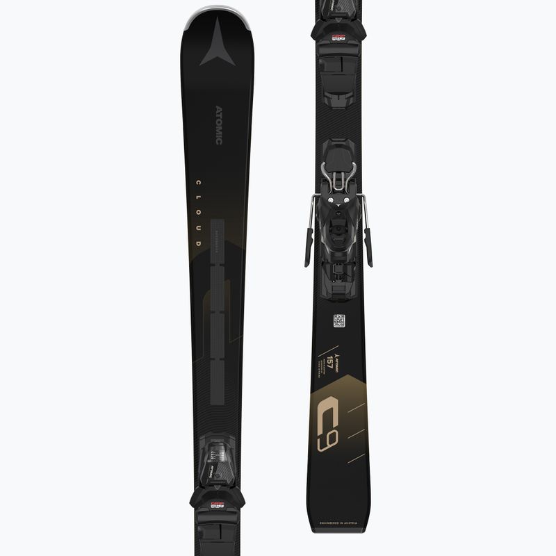 Narty zjazdowe damskie Atomic Cloud C9 Revoshock Light + wiązania M10 GW 2024 black 13