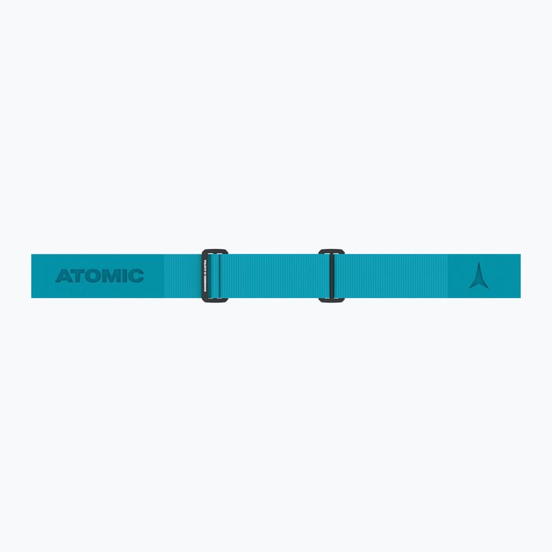Gogle narciarskie Atomic Savor M Stereo teal blue/silver stereo 5