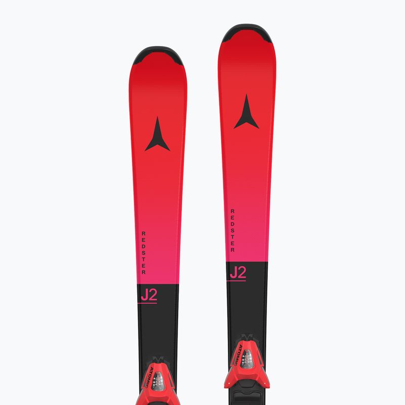 Narty zjazdowe dziecięce Atomic Redster J2 JTM + wiązania C5 GW red tension/black 8