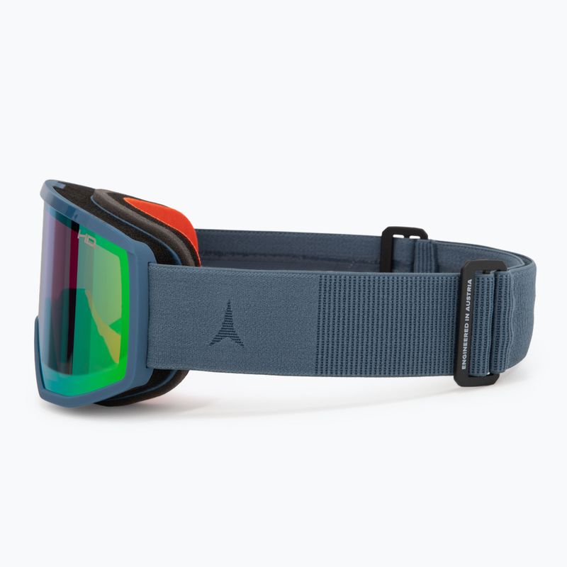 Gogle narciarskie Atomic Four HD deep ocean/green hd 4