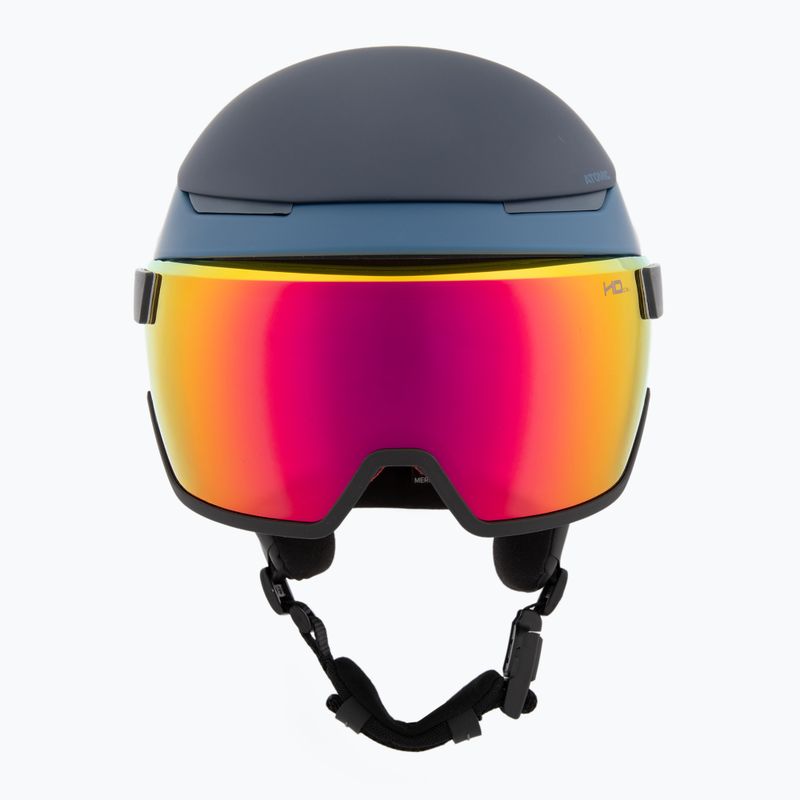Kask narciarski Atomic Revent GT Amid Visor HD deep ocean/red hd 2