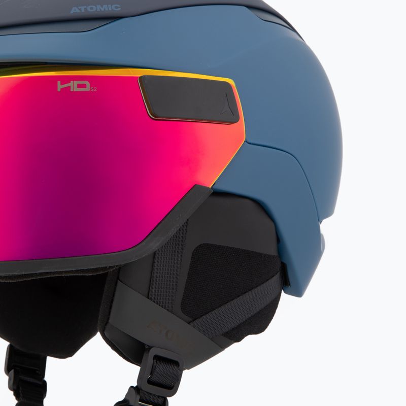 Kask narciarski Atomic Revent GT Amid Visor HD deep ocean/red hd 8