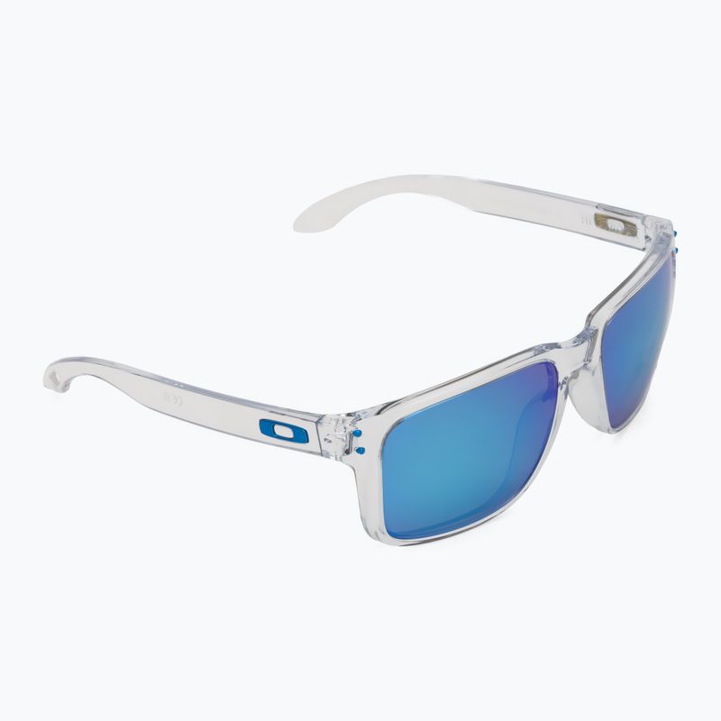 Okulary przeciwsłoneczne Oakley Holbrook XL polished clear/prizm sapphr irid polar