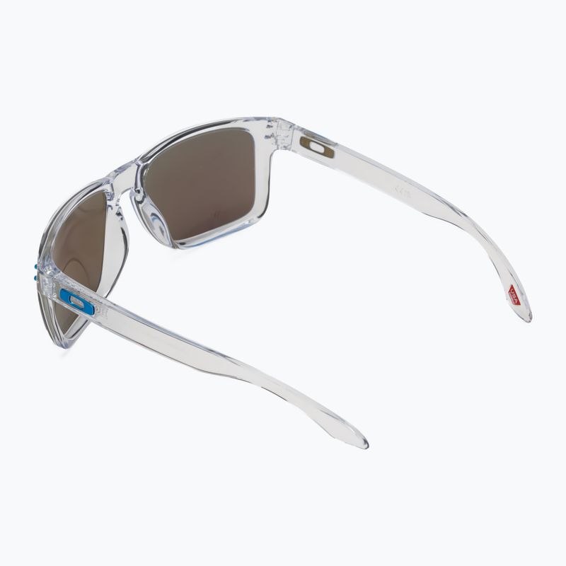 Okulary przeciwsłoneczne Oakley Holbrook XL polished clear/prizm sapphr irid polar 2