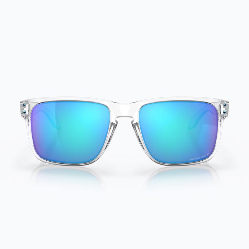 Okulary przeciwsłoneczne Oakley Holbrook XL polished clear/prizm sapphr irid polar 6