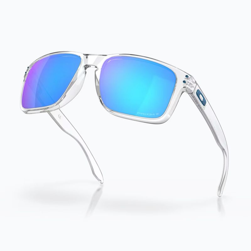 Okulary przeciwsłoneczne Oakley Holbrook XL polished clear/prizm sapphr irid polar 8