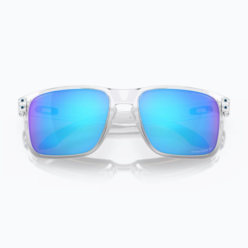 Okulary przeciwsłoneczne Oakley Holbrook XL polished clear/prizm sapphr irid polar 9