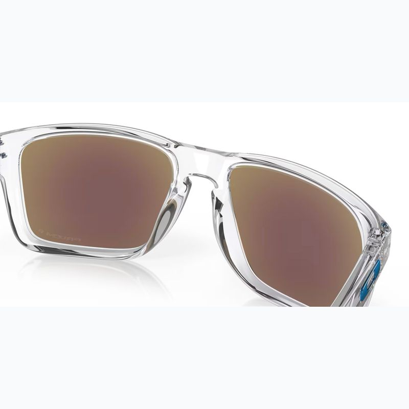 Okulary przeciwsłoneczne Oakley Holbrook XL polished clear/prizm sapphr irid polar 11