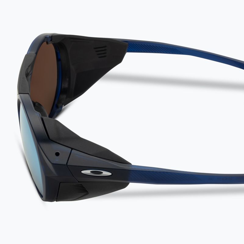 Okulary przeciwsłoneczne Oakley Clifden matte trans blue/prizm deep water polarized 4